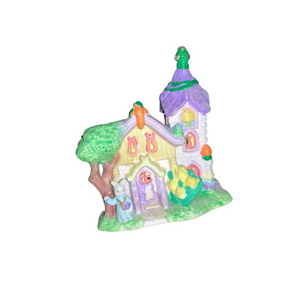 Happy Hollow 2004 Easter Village Ceramic House - Picture 2 of 13
